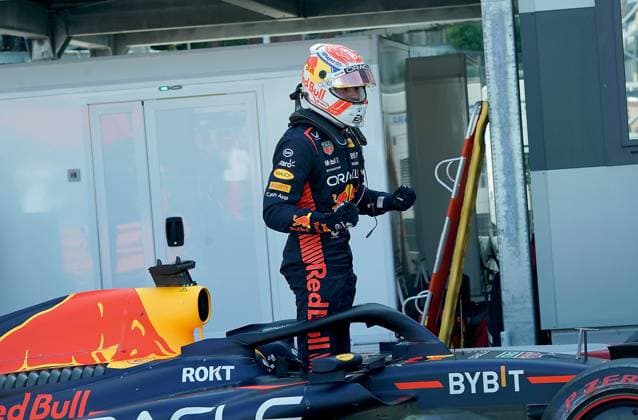 Formel 1 Grand Prix Monaco 2023 27.05.2023, Circuit de Monaco, Monte Carlo, Formel 1 Grand Prix Monaco 2023 ,im Bild Poleposition für Max Verstappen (NLD), Oracle Red Bull Racing