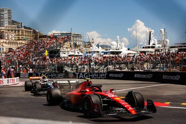 55 Carlos Sainz (ESP, Scuderia Ferrari), F1 Grand Prix of Monaco at Circuit de Monaco on May 27, 2023 in Monte-Carlo, Monaco. (Photo by HOCH ZWEI) Monte-Carlo Monaco
