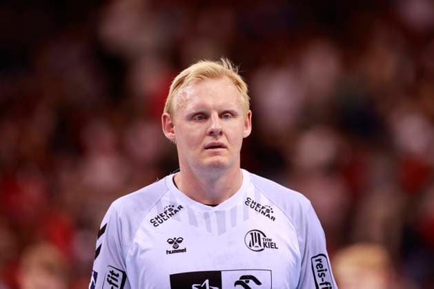 Handball Liqui Moly HBL - 1. Handball Bundesliga 2022 2023 - Handball Verein Hamburg vs. THW Kiel Patrick Wiencek (Kiel) im Portrait . Barclaycard Arena Hamburg Hamburg Foto: Frank Schoof