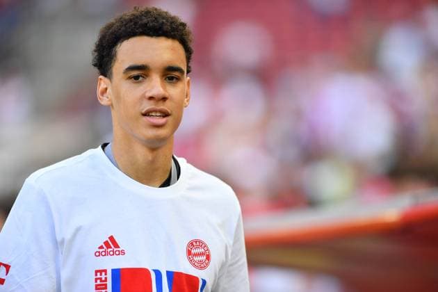 COLOGNE, GERMANY - 27 May, 2023: Jamal Musiala. Bayern Champions. The football match of Bundesliga 1. FC Koeln vs FC Bayern Munich. at Rhein Energie Stadion  Copyright: xVITALIIxKLIUIEVx
