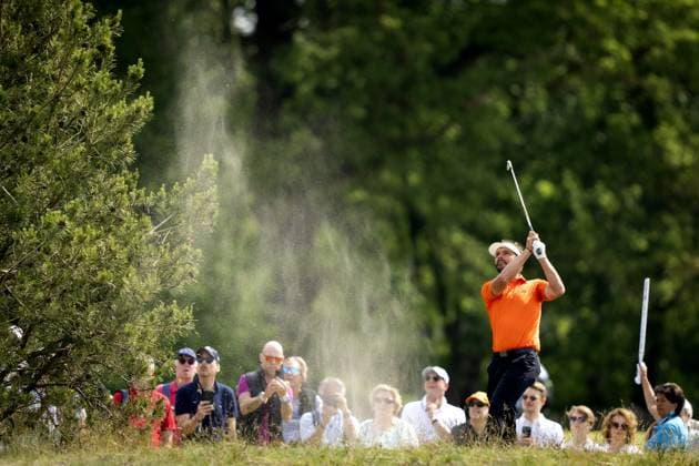 CROMVOIRT - Joost Luiten in action during the 103rd edition of the KLM Open golf tournament. The KLM Open counts as a qualifying tournament for the US Open. AP SANDER KING xVIxANPxSportx xxANPxIVx 470398446 originalFilename: 470398446.jpg