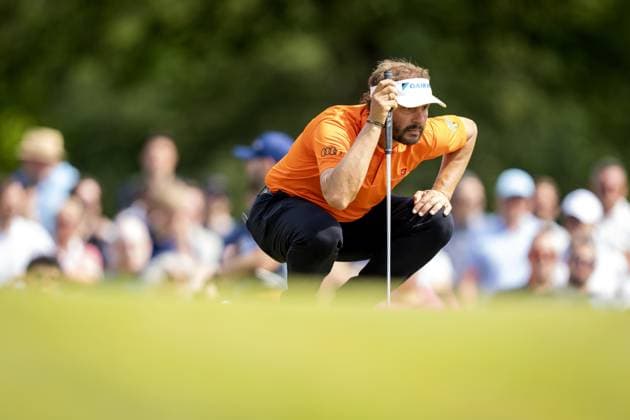 CROMVOIRT - Joost Luiten in action during the 103rd edition of the KLM Open golf tournament. The KLM Open counts as a qualifying tournament for the US Open. AP SANDER KING xVIxANPxSportx xxANPxIVx 470398461 originalFilename: 470398461.jpg