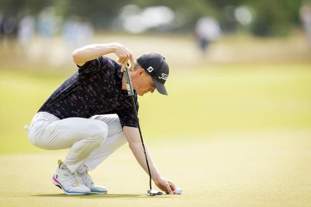 CROMVOIRT - Marcus Kinhult (SWE) in action during the 103rd edition of the KLM Open golf tournament. The KLM Open counts as a qualifying tournament for the US Open. AP SANDER KING xVIxANPxSportx xxANPxIVx 470399615 originalFilename: 470399615.jpg