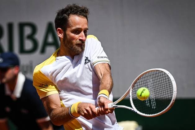 May 28, 2023, Paris, France, France: Constant LESTIENNE of France during the first day of Roland-Garros 2023, French Open 2023, Grand Slam tennis tournament at the Roland-Garros Stadium on May 28, 2023 in Paris, France. Paris France - ZUMAm308 20230528_zsp_m308_006 Copyright: xMatthieuxMirvillex