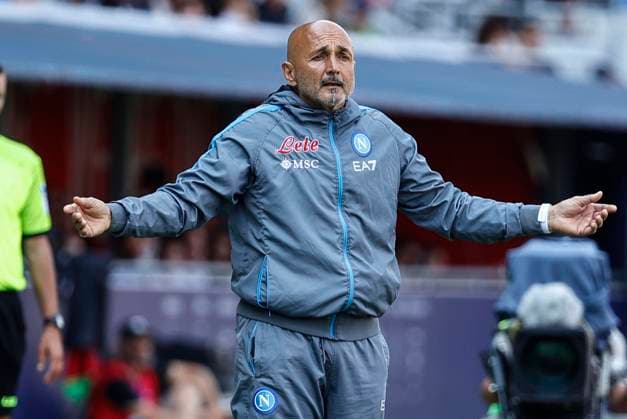 May 28, 2023, BOLOGNA, Italy: Napoli s coach Luciano Spalletti during the Italian Serie A soccer match Bologna FC vs SSC Napoli at Renato Dall Ara stadium in Bologna, Italy, 28 May 2023. ANSA ELISABETTA BARACCHI. BOLOGNA Italy - ZUMAa110 20230528_zaf_a110_042 Copyright: xElisabettaxBaracchix