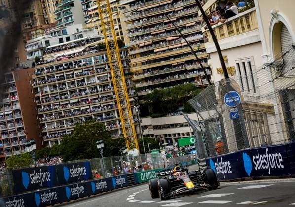 MONACO - Max Verstappen (Red Bull Racing) during the Monaco Grand Prix. ANP REMKO DE WAAL netherlands out - belgium out MONACO xVIxxIVx 470414160 originalFilename: 0258126411st.jpg