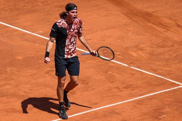 2023 French Open - Day One Stefanos TSITSIPAS (GRE) in action during his match against Jiri VESELY (CZE) in The French Open Roland Garros tennis tournament day one. Paris France  Copyright: xIbrahimxEzzatx originalFilename:ezzat-notitle230528_npyXl.jpg