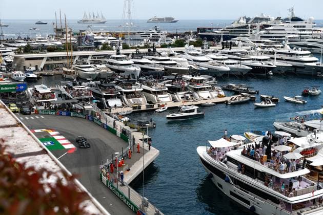 63 George Russell (GBR, Mercedes-AMG Petronas F1 Team), F1 Grand Prix of Monaco at Circuit de Monaco on May 28, 2023 in Monte-Carlo, Monaco. (Photo by HOCH ZWEI) Monte-Carlo Monaco