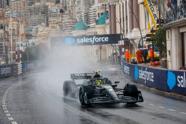 44 Lewis Hamilton (GBR, Mercedes-AMG Petronas F1 Team), F1 Grand Prix of Monaco at Circuit de Monaco on May 28, 2023 in Monte-Carlo, Monaco. (Photo by HOCH ZWEI) Monte-Carlo Monaco