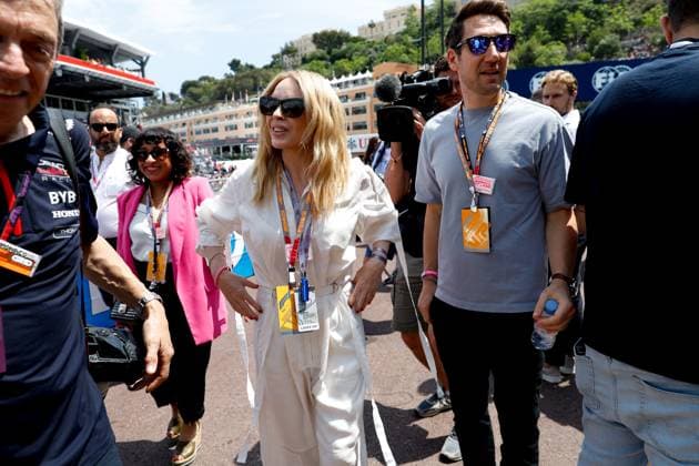 Kylie Minogue, F1 Grand Prix of Monaco at Circuit de Monaco on May 28, 2023 in Monte-Carlo, Monaco. (Photo by HOCH ZWEI) Monte-Carlo Monaco