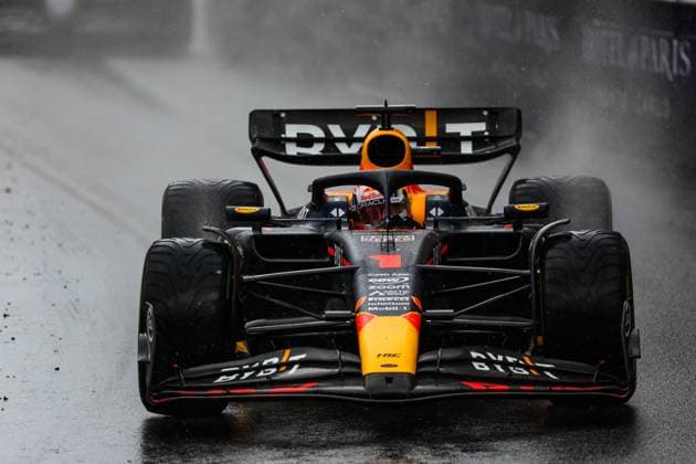 01 VERSTAPPEN Max (nld), Red Bull Racing RB19, action during the Formula 1 Grand Prix de Monaco 2023, 6th round of the 2023 Formula One World Championship, WM, Weltmeisterschaft from May 26 to 28, 2023 on the Circuit de Monaco, in Monaco - F1 - MONACO GRAND PRIX 2023 - RACE DPPI Panoramic  20230528_GOOD7043