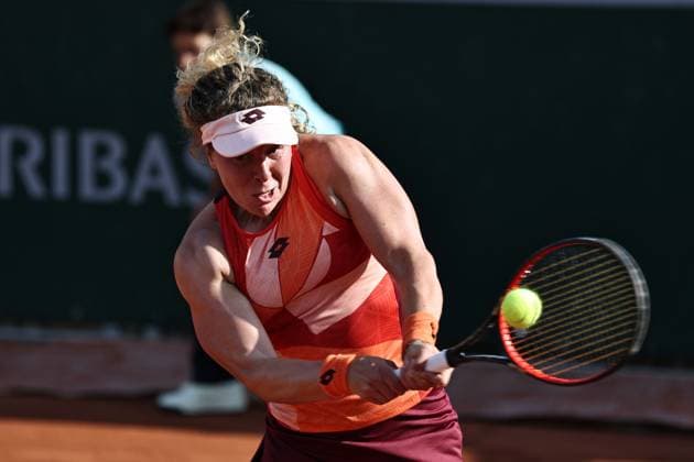 Sport Bilder des Tages Anna-Lena Friedsam, GER, during first round of 2023 French Open at Roland Garros, Paris, 29 05 2023; -