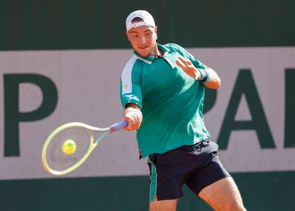 Jan-Lennard Struff (GER) Tennis - French Open 2022 - Grand Slam ATP, Tennis Herren WTA, Tennis Damen ITF - Roland Garros - Paris - - France - 29 May 2023. Copyright: xJuergenxHasenkopfx