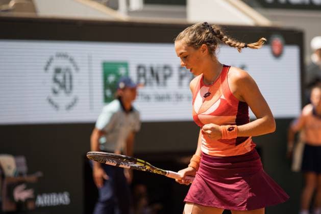 TENNIS - WTA, Tennis Damen French Open 2023 PARIS,FRANCE,30.MAY.23 - TENNIS - WTA Tour, French Open, Roland Garros, Grand Slam. Image shows Lucia Bronzetti (ITA).  GEPAxpictures xFrancoisxAsal