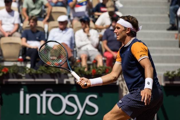 TENNIS - ATP, Tennis Herren French Open 2023 PARIS,FRANCE,30.MAY.23 - TENNIS - ATP World Tour, French Open, Roland Garros, Grand Slam. Image shows Casper Ruud (NOR).  GEPAxpictures xFrancoisxAsal