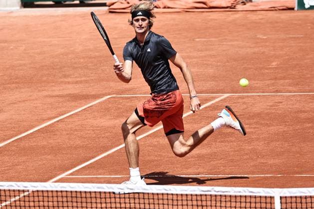 Alexander Zverev, GER, during first round of 2023 French Open at Roland Garros, Paris, 30 05 2023; -