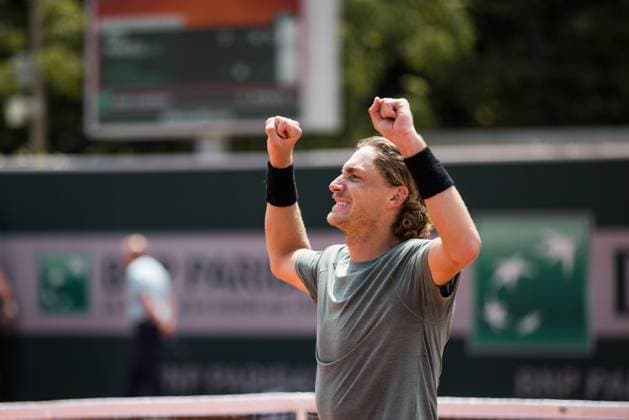 TENNIS - ATP, Tennis Herren French Open 2023 PARIS,FRANCE,30.MAY.23 - TENNIS - ATP World Tour, French Open, Roland Garros, Grand Slam. Image shows Max Purcell (AUS).  GEPAxpictures xFrancoisxAsal