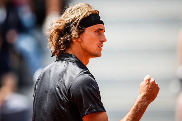 May 30, 2023, Paris, France, France: Alexander ZVEREV of Germany celebrates his point during the third day of Roland-Garros 2023, French Open 2023, Grand Slam tennis tournament at the Roland-Garros Stadium on May 30, 2023 in Paris, France. Paris France - ZUMAm308 20230530_zsp_m308_011 Copyright: xMatthieuxMirvillex