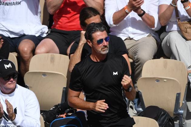 Tennis : Roland Garros 2023 - France - Patrick Mouratoglou - France Tennis : Roland Garros 2023 - France - 30 05 23 ChrysleneCaillaud Panoramic 