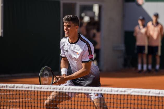 TENNIS - ATP, Tennis Herren French Open 2023 PARIS,FRANCE,30.MAY.23 - TENNIS - ATP World Tour, French Open, Roland Garros, Grand Slam, doubles. Image shows Alexander Erler (AUT).  GEPAxpictures xFrancoisxAsal