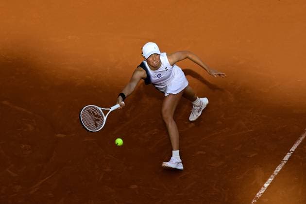 Iga Swiatek ( POL ) TENNIS : Roland Garros 2023 - Internationaux de France - 30 05 2023 FedericoPestellini Panoramic 