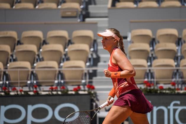 TENNIS - WTA, Tennis Damen French Open 2023 PARIS,FRANCE,31.MAY.23 - TENNIS - WTA Tour, French Open, Roland Garros, Grand Slam. Image shows Anna Blinkova (RUS).  GEPAxpictures xFrancoisxAsal