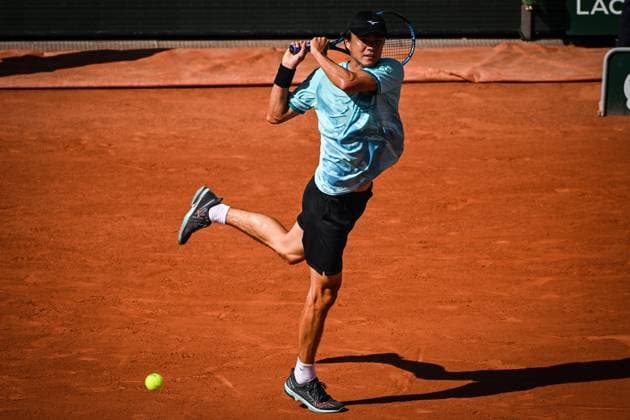 May 31, 2023, Paris, France, France: Taro DANIEL of Japan during the fourth day of Roland-Garros 2023, French Open 2023, Grand Slam tennis tournament at the Roland-Garros Stadium on May 31, 2023 in Paris, France. Paris France - ZUMAm308 20230531_zsp_m308_018 Copyright: xMatthieuxMirvillex