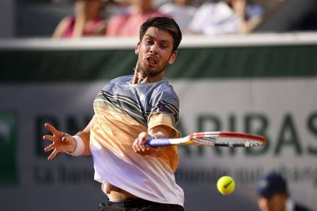 Cameron Norrie (GBR) TENNIS : Roland Garros 2023 - Paris - 31 05 2023 JBAutissier Panoramic 