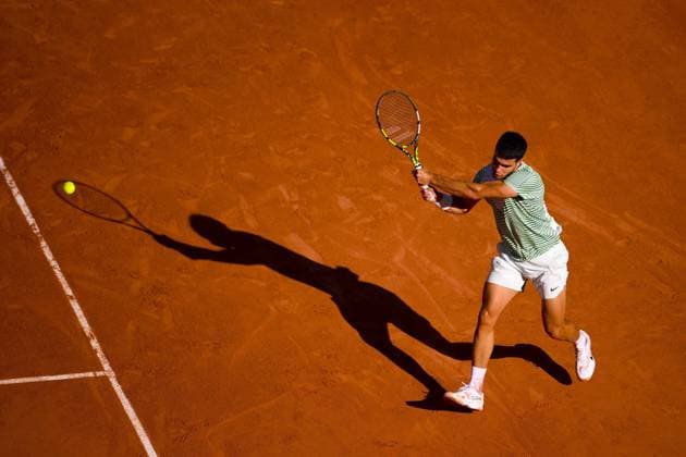 Carlos Alcaraz (Esp) TENNIS : Roland Garros 2023 - Paris - 31 05 2023 JBAutissier Panoramic 