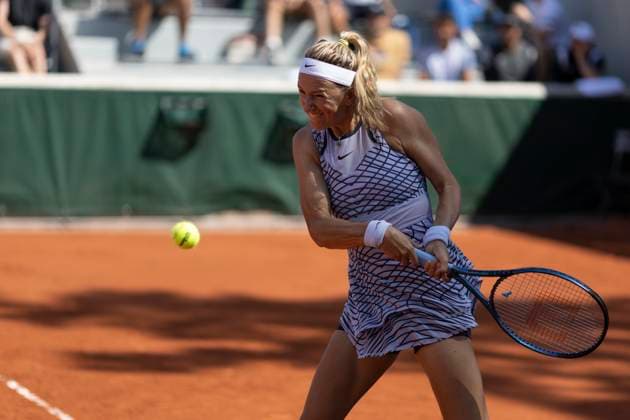 Roland Garros 2023 PARIS, IF - 31.05.2023: ROLAND GARROS 2023 - Victoria Azarenka during the Roland Garros 2023 tournament held in Paris, France. (Photo: Richard Callis Fotoarena) x2382485x  RichardxCallis