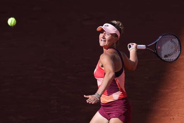 Iryna Shymanovich, BLR, during second round of 2023 French Open at Roland Garros, Paris, 31 05 2023; -