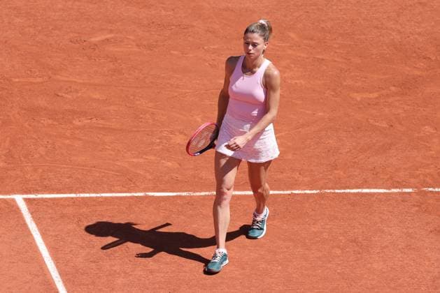 Camila Giorgi, ITA, during second round of 2023 French Open at Roland Garros, Paris, 31 05 2023; -