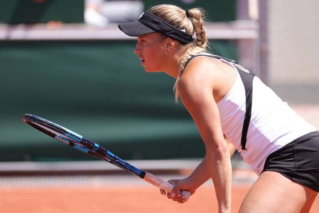 Yulia Putintseva, KAZ, during second round of 2023 French Open at Roland Garros, Paris, 31 05 2023; -