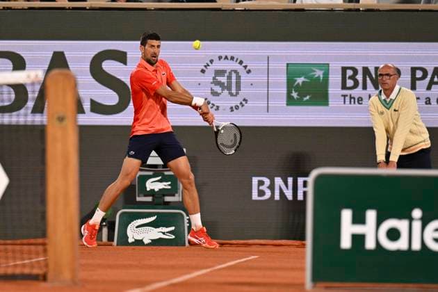 Roland Garros 2023 PARIS, IF - 31.05.2023: ROLAND GARROS 2023 - Novak Djokovic during the Roland Garros 2023 tournament held in Paris, France. (Photo: Richard Callis Fotoarena) x2382665x  RichardxCallis