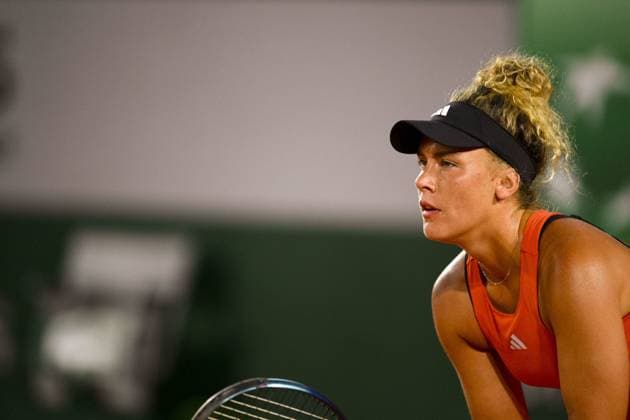 Leolia Jeanjean (Fra) TENNIS : Roland Garros 2023 - Paris - 31 05 2023 JBAutissier Panoramic 