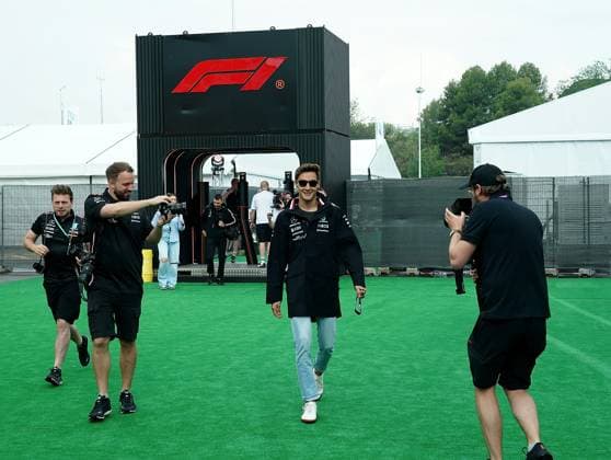 Formel 1 AWS Grand Prix von Spanien 2023 01.06.2023, Circuit de Catalunya, Barcelona, Formel 1 AWS Grand Prix von Spanien 2023 , im Bild George Russell (GBR), Mercedes-AMG Petronas Formula One Team