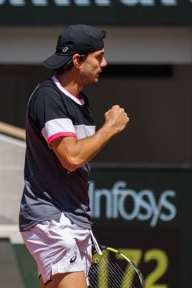 TENNIS - ATP, Tennis Herren French Open 2023 PARIS,FRANCE,01.JUN.23 - TENNIS - ATP World Tour, French Open, Roland Garros, Grand Slam. Image shows Giulio Zeppieri (ITA).  GEPAxpictures