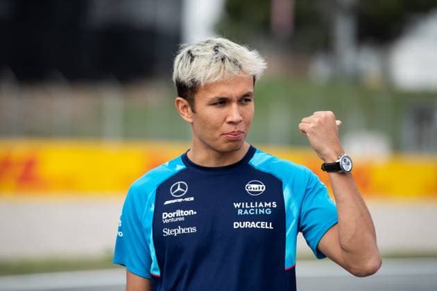 Alex Albon (THA, Williams Racing, 23) beim Trackwalk, ESP, Formel 1 Weltmeisterschaft, Grand Prix von Spanien, Circuit de Barcelona Catalunya, Media Day, 01.06.2023 ESP, Formel 1 Weltmeisterschaft, Grand Prix von Spanien, Circuit de Barcelona Catalunya, Media Day, 01.06.2023 Montmelo Copyright: xEibner Memmlerx EP_MMR