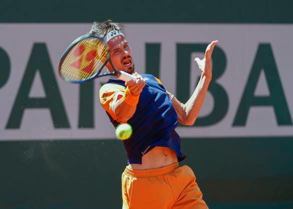 Daniel Altmaier (GER) Tennis - French Open 2023 - Grand Slam ATP, Tennis Herren WTA, Tennis Damen ITF - Roland Garros - Paris - - France - 1 June 2023. Copyright: xJuergenxHasenkopfx