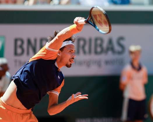 Daniel Altmaier (GER) Tennis - French Open 2023 - Grand Slam ATP, Tennis Herren WTA, Tennis Damen ITF - Roland Garros - Paris - - France - 1 June 2023. Copyright: xJuergenxHasenkopfx