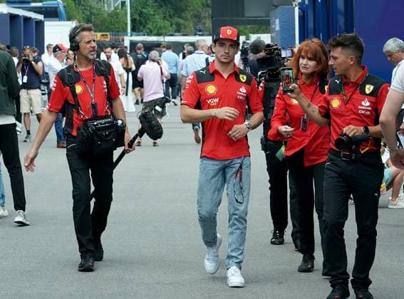 Formel 1 AWS Grand Prix von Spanien 2023 01.06.2023, Circuit de Catalunya, Barcelona, Formel 1 AWS Grand Prix von Spanien 2023 , im Bild Charles Leclerc (MCO), Scuderia Ferrari