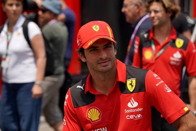 Formel 1 AWS Grand Prix von Spanien 2023 01.06.2023, Circuit de Catalunya, Barcelona, Formel 1 AWS Grand Prix von Spanien 2023 , im Bild Carlos Sainz Jr. (ESP), Scuderia Ferrari