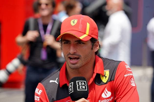 Formel 1 AWS Grand Prix von Spanien 2023 01.06.2023, Circuit de Catalunya, Barcelona, Formel 1 AWS Grand Prix von Spanien 2023 , im Bild Carlos Sainz Jr. (ESP), Scuderia Ferrari
