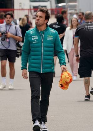 Formel 1 AWS Grand Prix von Spanien 2023 01.06.2023, Circuit de Catalunya, Barcelona, Formel 1 AWS Grand Prix von Spanien 2023 , im Bild Fernando Alonso (ESP), Aston Martin Aramco Cognizant Formula One Team