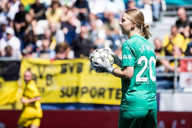 WESTENERGIE Socca Cup Essen 01.06.2023 Lena Koelmel (Borussia Dortmund, 20) WESTENERGIE Socca Cup, Borussia Dortmund vs. 1. FC Koeln, 01.06.2023 Copyright: xBEAUTIFULxSPORTS Wunderlx