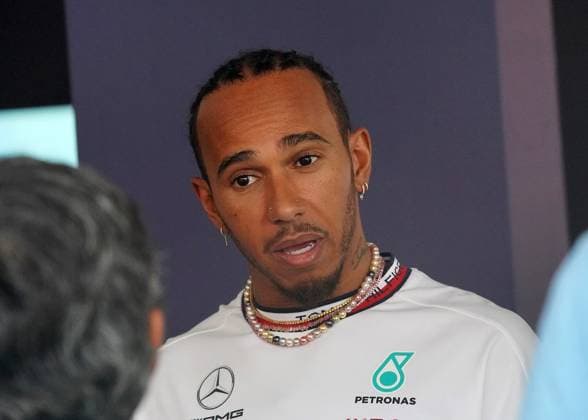 Formel 1 AWS Grand Prix von Spanien 2023 01.06.2023, Circuit de Catalunya, Barcelona, Formel 1 AWS Grand Prix von Spanien 2023 , im Bild Lewis Hamilton (GBR), Mercedes-AMG Petronas Formula One Team