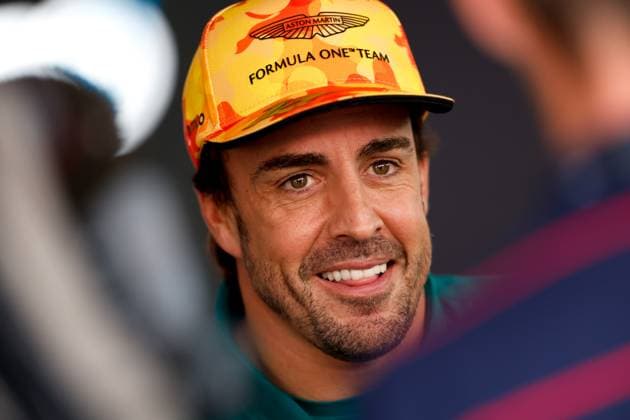 14 Fernando Alonso (ESP, Aston Martin Aramco Cognizant F1 Team), F1 Grand Prix of Spain at Circuit de Barcelona-Catalunya on June 1, 2023 in Barcelona, Spain. (Photo by HOCH ZWEI) Barcelona Spain