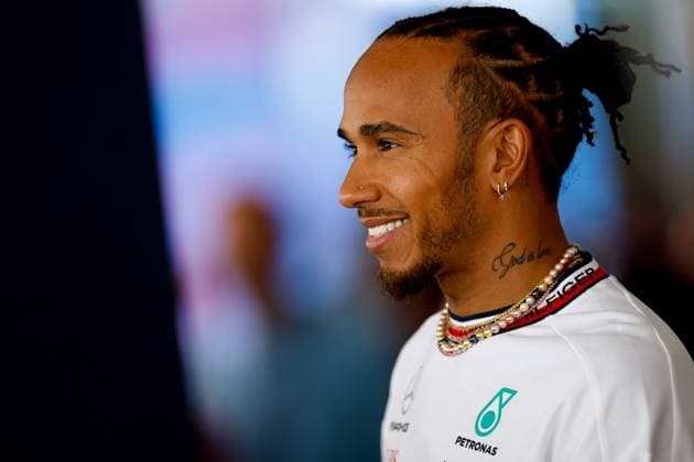 44 Lewis Hamilton (GBR, Mercedes-AMG Petronas F1 Team), F1 Grand Prix of Spain at Circuit de Barcelona-Catalunya on June 1, 2023 in Barcelona, Spain. (Photo by HOCH ZWEI) Barcelona Spain