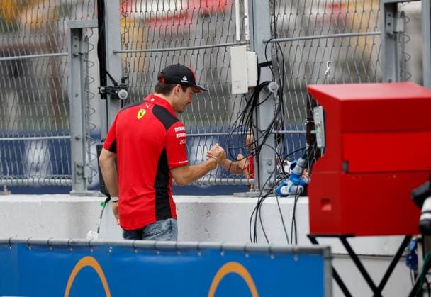 16 Charles Leclerc (MCO, Scuderia Ferrari), F1 Grand Prix of Spain at Circuit de Barcelona-Catalunya on June 1, 2023 in Barcelona, Spain. (Photo by HOCH ZWEI) Barcelona Spain