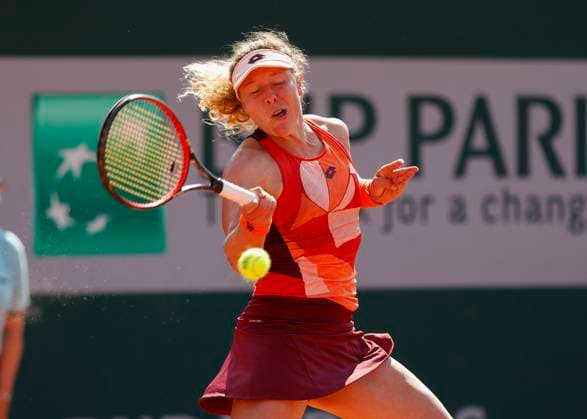 Anna-Lena Friedsam (GER) Tennis - French Open 2023 - Grand Slam ATP, Tennis Herren WTA, Tennis Damen ITF - Roland Garros - Paris - - France - 1 June 2023. Copyright: xJuergenxHasenkopfx